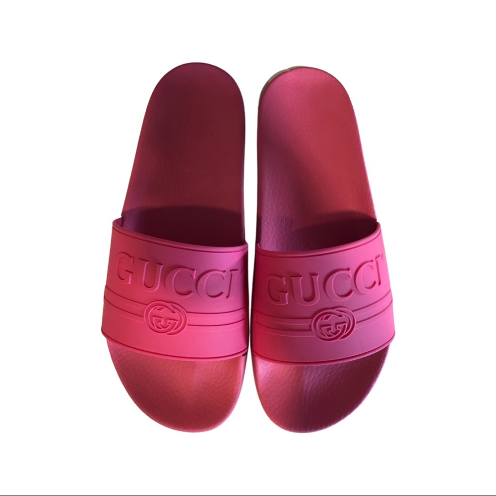 {Gucci} Pink Slides